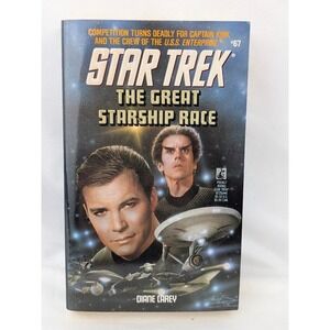 Pocket Books Star Trek Book The Great Starship Race Diane Carey 67